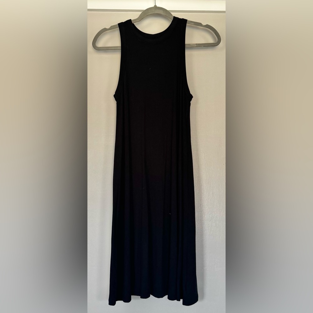 NWOT a new day Women’s Black Sleeveless Shift Dress